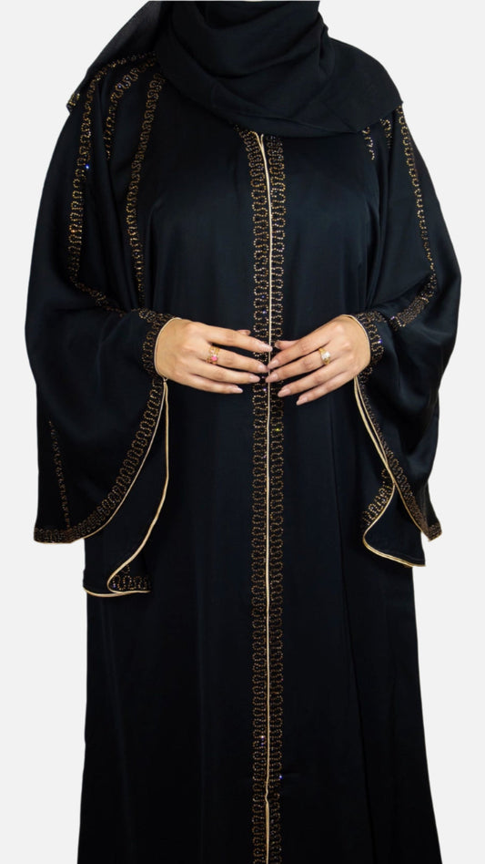 Abaya Ailes Dorées
